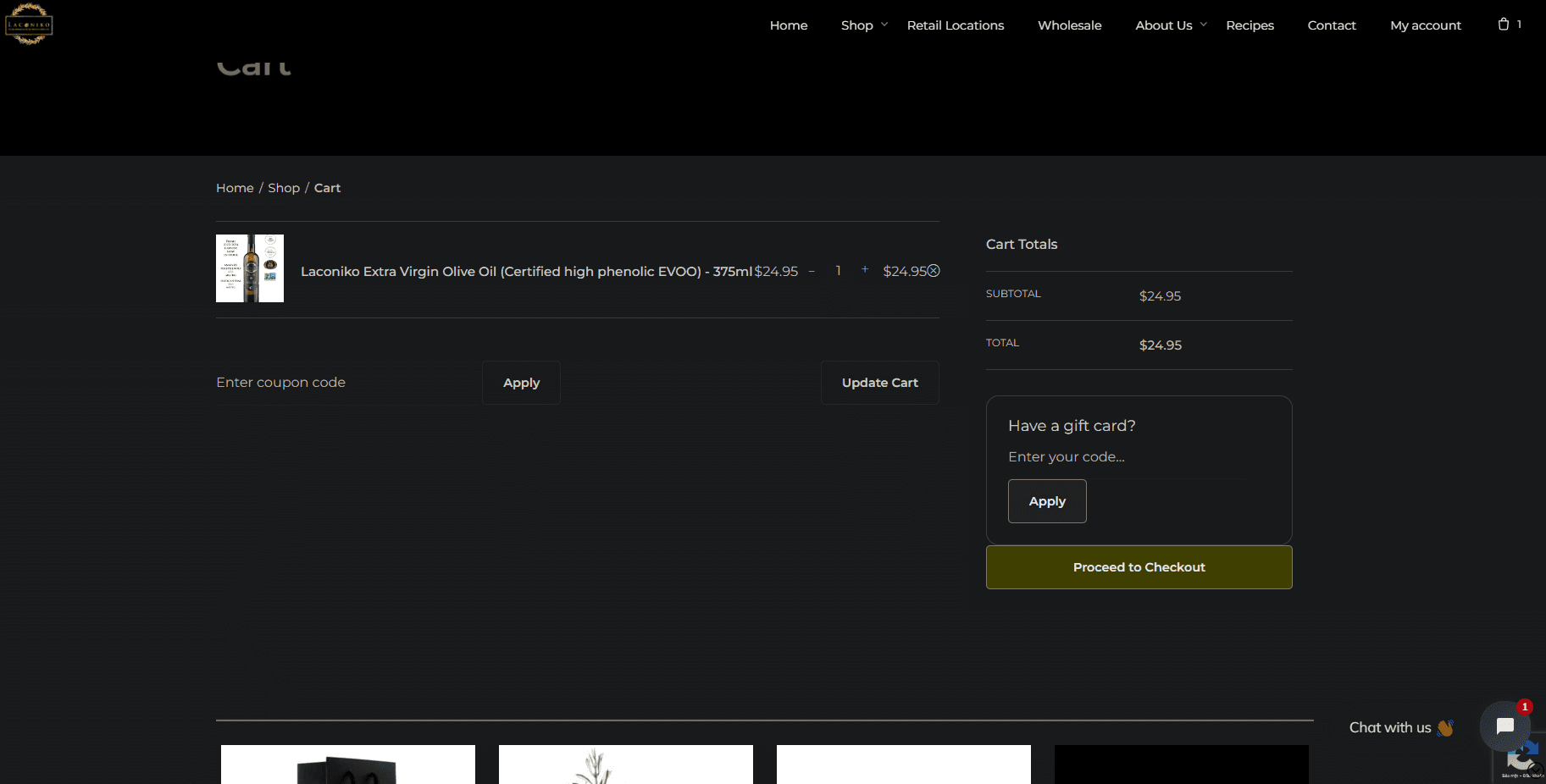 How to apply Laconiko coupon code